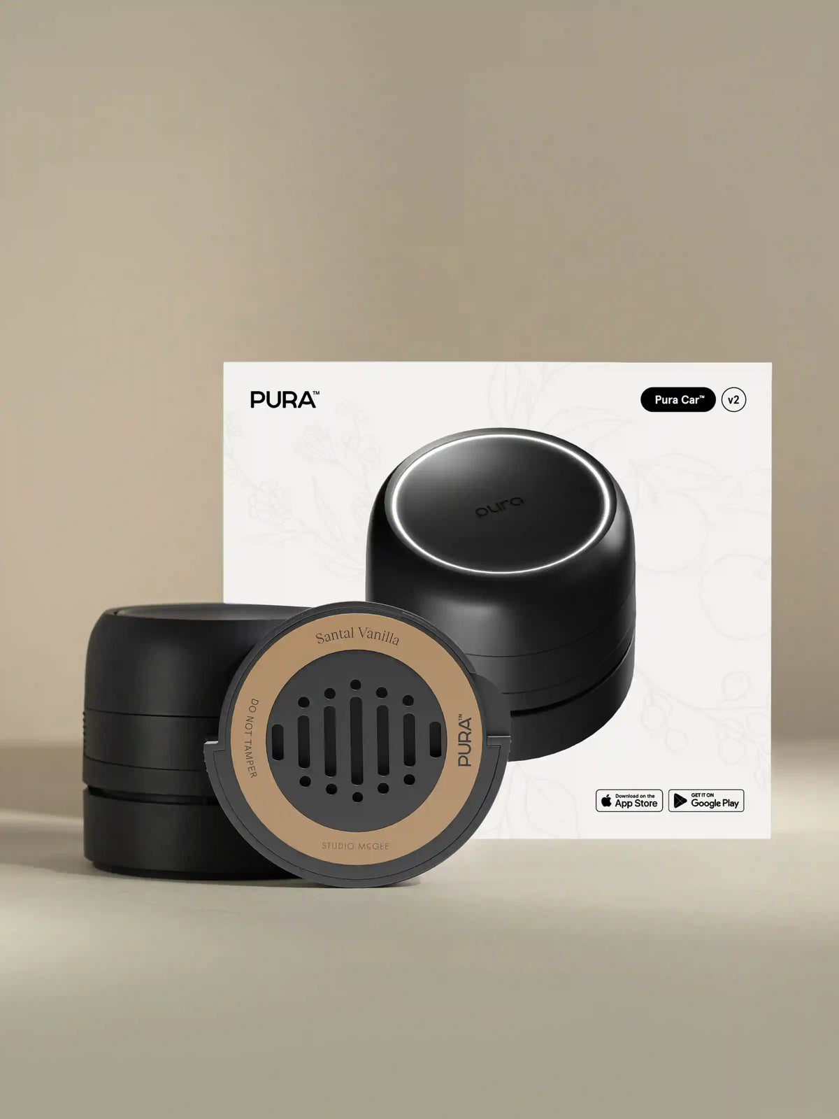 Santal Vanilla Car Set